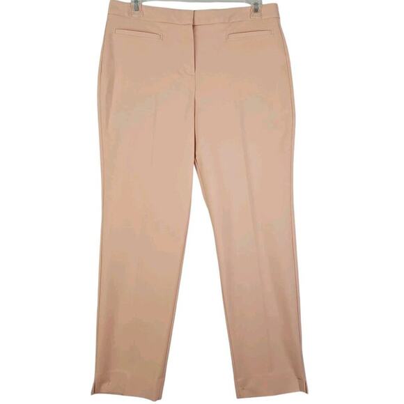 Talbots ~Woman Size 12~ Light Peach Hampshire Curvy Ankle Pants NWOT. - Picture 3 of 12